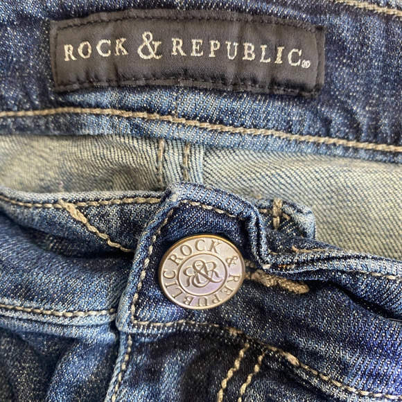 Rock & Republic KENDALL Capri Jeans Size 22W - Picture 6 of 7